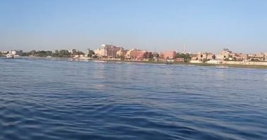 جولة نيلية فى الطبيعة الساحرة بين البر الغربى والشرقى بمدينة الأقصر.. لايف
