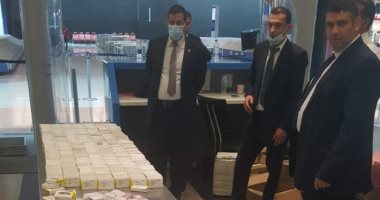 جمارك مطار القاهرة تضبط محاولة تهريب وحدات إرسال واستقبال خاصة بشبكات الإنترنت