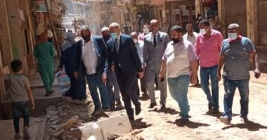 محافظة القاهرة ترفع كفاءة شوارع حى السلام وتستأنف تطوير محيط "شجرة مريم"