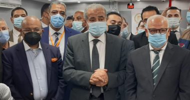 وزير التموين يفتتح أول مكتب نموذجى على مستوى الجمهورية ببورسعيد.. طاقته الاستيعابية 12 ألف معاملة شهرياً والخدمة فى 20 دقيقة.. المصيلحى: يقدم خدمات السجل التجارى والعلامات التجارية وتلقى شكاوى حماية المستهلك