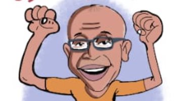 باقة ورد في حب شريف دسوقي.. في كاريكاتير اليوم السابع
