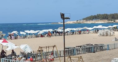 الجمعة الأولى بعد فتح الشواطئ.. توافد المصطافين ورحلات اليوم الواحد فى الإسكندرية.. حجز الشاطئ قبل الذهاب من التطبيق الإلكترونى.. و"السياحة المصايف": الإشغال 50% فقط وتطبيق الإجراءات الاحترازية.. فيديو وصور