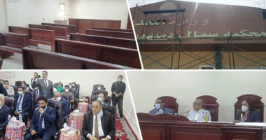 تفاصيل إقامة محكمة دمنهور الجديدة لأول مرة بنظام الأبنية الجاهزة.. وزير العدل يتفقد المشروع بشكل مفاجئ للوقوف على دقة تنفيذه.. ويؤكد: تعميم النموذج حال نجاح التجربة لتوفير الوقت والمال.. وافتتاحها فى يونيو