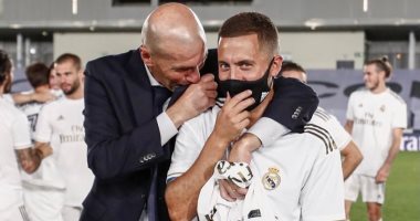هازارد يودع زيدان بعد رحيله رسميًا عن ريال مدريد