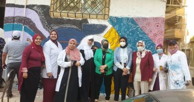 إبداعات طلاب "نوعية كفر الشيخ" يزين شارع المغازى وأكشاك الكهرباء.. صور