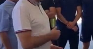 وزير الشباب يزور منتخب كرة اليد فى معسكره بالغردقة.. لايف وصور 