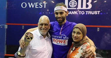 محمد الشوربجي يتوج ببطولة الجونة الدولية للاسكواش بعد الفوز على بول كول