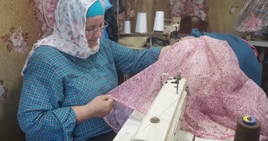 الستر حلمها والستاير شغلتها.. أم ريهام ست بـ100 راجل وأشهر أسطى فى البحيرة.. لايف