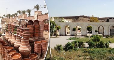 قرية الفواخير بالقاهرة تستعيد نبضها بعد تشغيل الأفران الحديثة.. توصيل الغاز الطبيعى لـ102 ورشة لمنع تلويث الهواء.. بدء التسويق لمنتجات الفخار "أون لاين".. وإزالة بطن البقرة يعيد المنطقة لخريطة السياحة.. صور