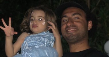 على ربيع يحتفل بعيد ميلاد ابنته مليكة.. صور