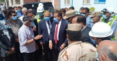 تطوير محطة معالجة الصرف الصحى بأشمون لاستيعاب القرى المدرجة ضمن مبادرة حياة كريمة