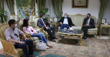 محافظ جنوب سيناء يستقبل رئيس الهيئة العامة الإستثمار 