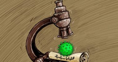 كاريكاتير صحيفة إماراتية.. كورونا يسطو على العالم