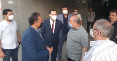 نائب محافظ كفر الشيخ يطمئن على مصابى حريق منزل فى مدينة مسير