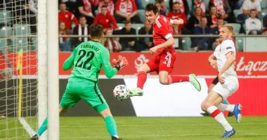 روسيا تتعادل إيجابيا مع بولندا وديا فى غياب ليفاندوفسكي.. صور