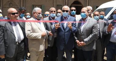 افتتاح محطة الصرف الصحى بقرية الصغيرة بأوسيم بتكلفة 95 مليون جنيه.. صور
