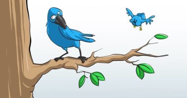 الشائعات على السوشيال تضغى على الحقيقة فى كاريكاتير سعودى
