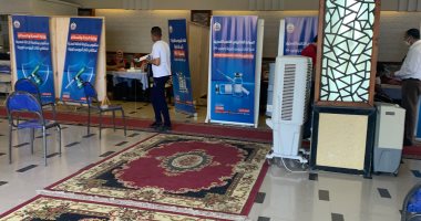 وزراء السياحة والطيران والصحة فى جولة تفقدية لمركز سحب pcr من السياح بالغردقة