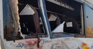 مصرع سيدة وإصابة 11 آخرين فى حادث تصادم بطريق "القطامية - السخنة"