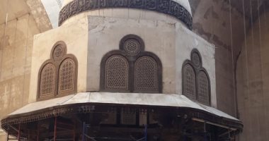 رئيس "الآثار الإسلامية": الانتهاء من ترميم قبة الفوارة بجامع السلطان حسن 