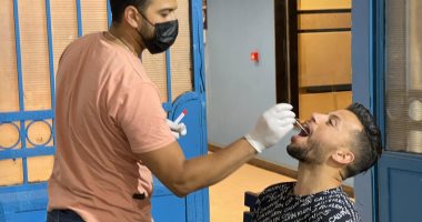 صور.. بيراميدز يخضع لمسحة كورونا استعدادًا لعودة التدريبات