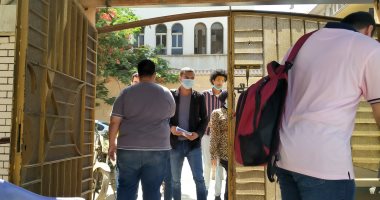 شاهد انطلاق امتحانات نهاية العام بجامعة حلوان وسط إجراءات الوقاية من كورونا