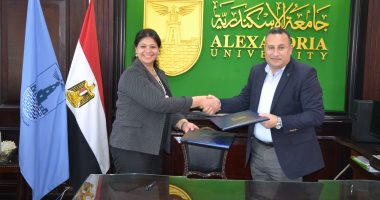 جامعة الإسكندرية توقع بروتوكولا مع التخطيط لنشر ثقافة ريادة الأعمال