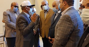افتتاح خزان ورافع مياه بصفط اللبن لخدمة 80 ألف مواطن.. فيديو صور