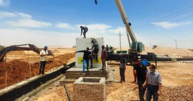 توفير الغاز الطبيعى لـ14 ألف مواطن فى الوادى الجديد ..صور