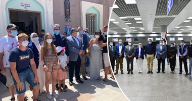 وزيرة الصحة من الغردقة: الانتهاء من تطعيم جميع سكان البحر الأحمر بالكامل الأيام المقبلة.. منح اللقاح داخل عيادات متنقلة بجانب المراكز.. ووزير السياحة يؤكد قرب الانتهاء من منح اللقاح لجميع العاملين بالسياحة