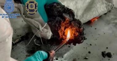 الكوكايين الأسود.. إسبانيا تحبط تهريب 862 كليو من المخدر بعد تحويله إلى فحم..صور