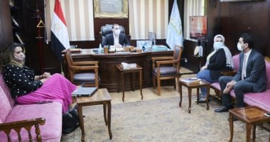 نائب محافظ كفر الشيخ يناقش عددا من الملفات مع وفد الأكاديمية الوطنية للتدريب