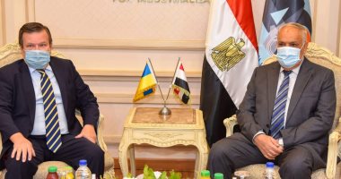 العربية للتصنيع تستقبل سفير أوكرانيا لبحث زيادة نسب الشراكة 