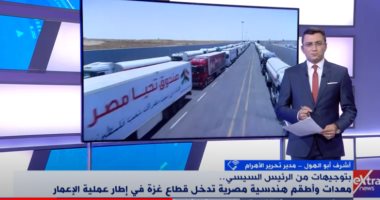 مدير تحرير الأهرام: مصر تسارع بإعادة إعمار غزة دون انتظار تحرك العالم.. فيديو