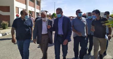 نائب وزير الإسكان يتفقد مشروعات المرافق بمدينة النوبارية الجديدة