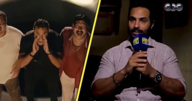 كريم فهمي وحمدي المرغني ومحمد ثروت يكشفون كواليس فيلم "ديدو".. فيديو