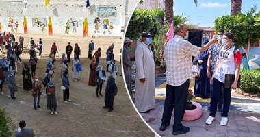 طلاب الشهادة الإعدادية بالمنوفية يؤدون اختبار اللغة الإنجليزية 