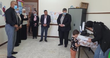 عقد المقابلات الشخصية للطلبة الملتحقين بالمدرسة اليابانية فى شمال سيناء