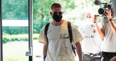 دي بروين يصل معسكر منتخب بلجيكا للمشاركة فى يورو 2020