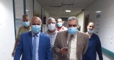وكيل صحة الغربية يوجه لجنة الأكسجين بترشيد الاستهلاك اليومى.. صور