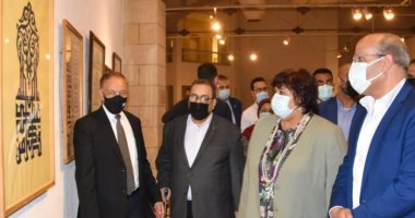 وزيرة الثقافة تسلم جوائز ملتقى الخط العربى السادس وتعلن مضاعفتها فى الدورة المقبلة