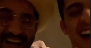 أحمد حلمي مع آدم الشرقاوى: "بيج زى فكرني لما كنت بتكلم زيه فى عسل أسود".. فيديو