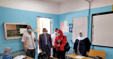 التعليم تتابع امتحانات الشهادة الإعدادية بالجيزة وتشدد على إجراءات الوقاية