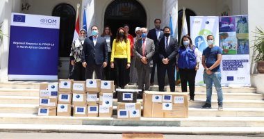 الجيزة تستقبل أجهزة طبية من المنظمة الدولية للهجرة لدعم القطاع الصحى
