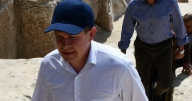وزير الرياضة يصاحب رئيس الوكالة الدولية لمكافحة المنشطات فى جولة سياحية بالأهرامات