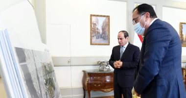 الرئيس السيسى يوجه بالبدء الفورى فى تنفيذ مشروع حديقة تلال الفسطاط.. صور
