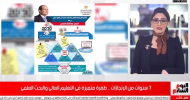 7 سنوات من الإنجازات.. طفرة كبيرة فى التعليم العالى والبحث العلمى (فيديو)