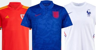 شاهدها قبل الظهور فى الملعب .. أفضل 10 قمصان لمنتخبات يورو 2020