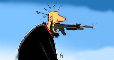 كاريكاتير اليوم.. غياب العقل والحكمة السبب الرئيسى للإرهاب حول العالم