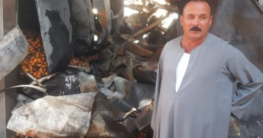 احتراق محطة تصدير حاصلات زراعية بالبحيرة والخسائر 80 مليون جنيه.. فيديو وصور